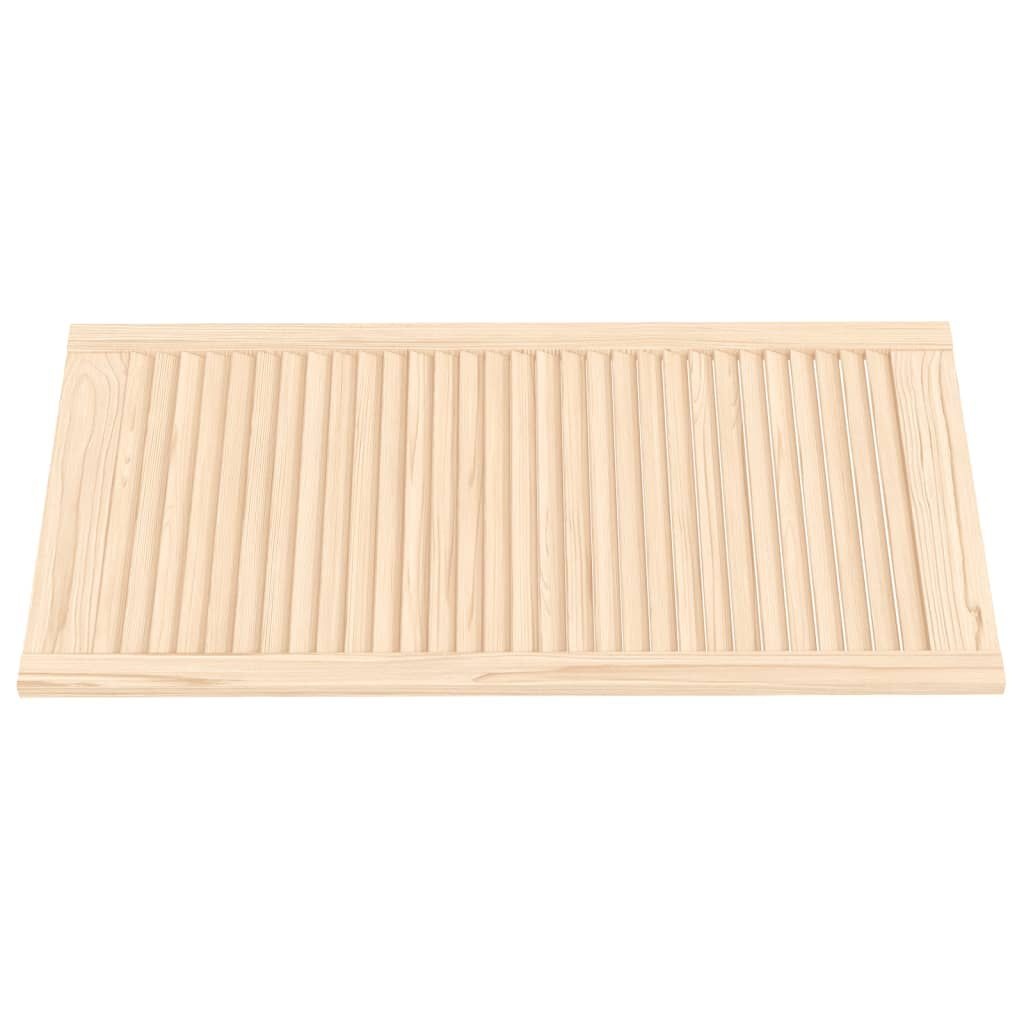 VidaXL Lamellen Kastdeuren Grenenhout 99x49cm - 53% Korting!