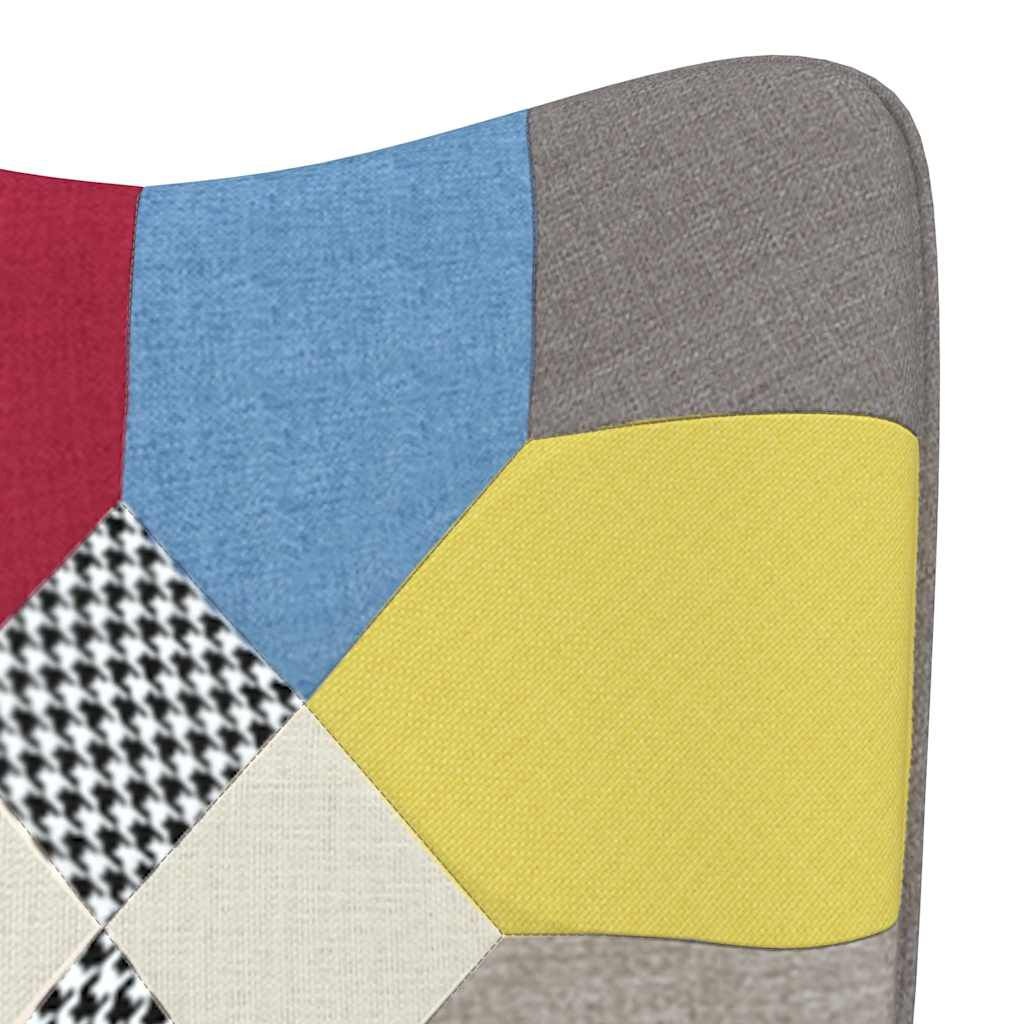 vidaXL Schommelstoel Patchwork - 35% Korting!