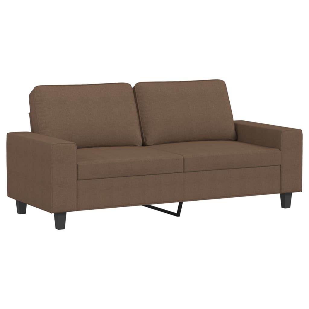 vidaXL Tweezitsbank Bruin - 140cm - 35% Korting!