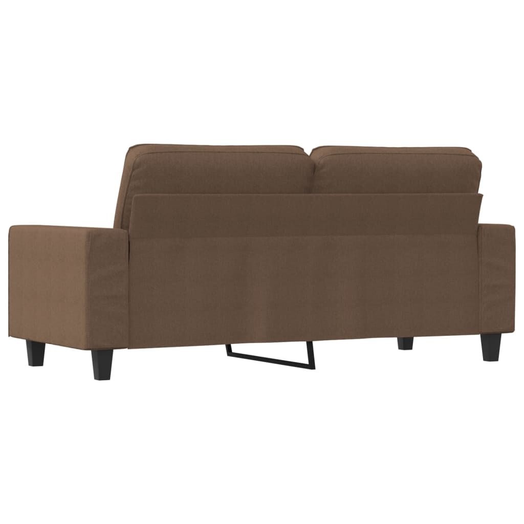 vidaXL Tweezitsbank Bruin - 140cm - 35% Korting!