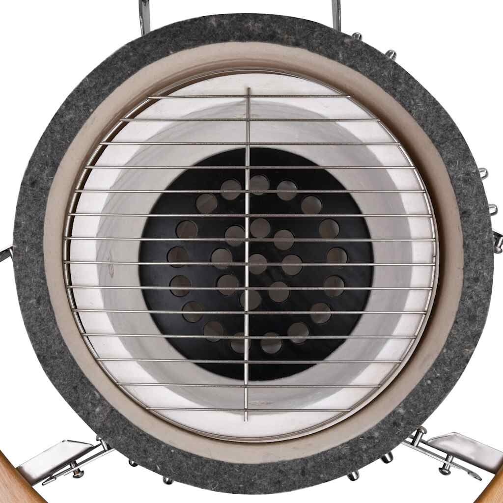 vidaXL Kamado Barbecue 76cm Keramiek - 35% Korting!
