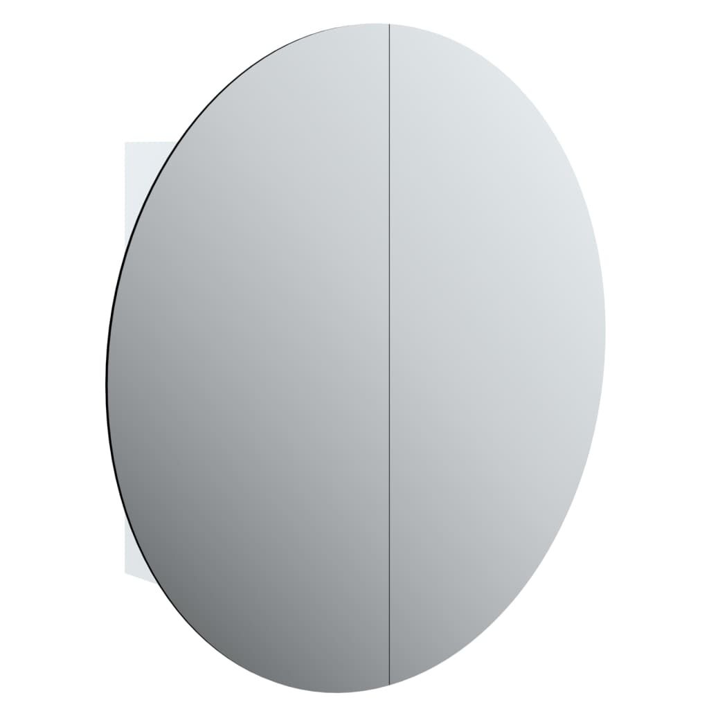vidaXL Badkamerkast met LED Spiegel - 54cm - Wit - 35% Korting!