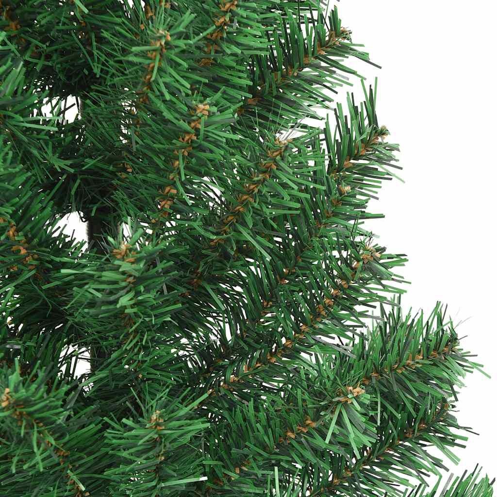 Kunstkerstboom Half 210cm Groen - 41% Korting!