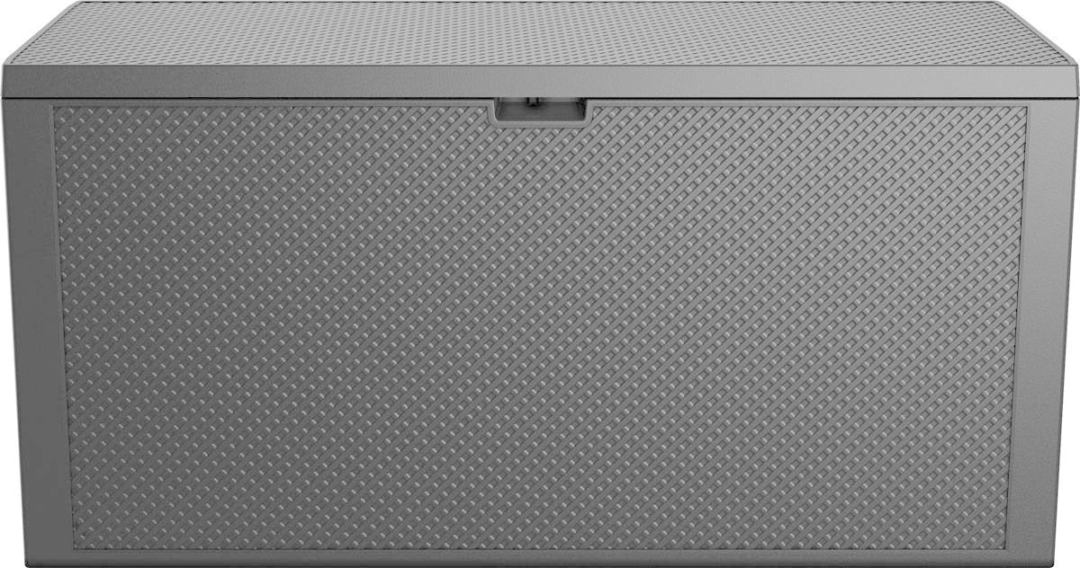Tuinkussenbox 280L Grafiet - Hoekschade - 55% Korting!