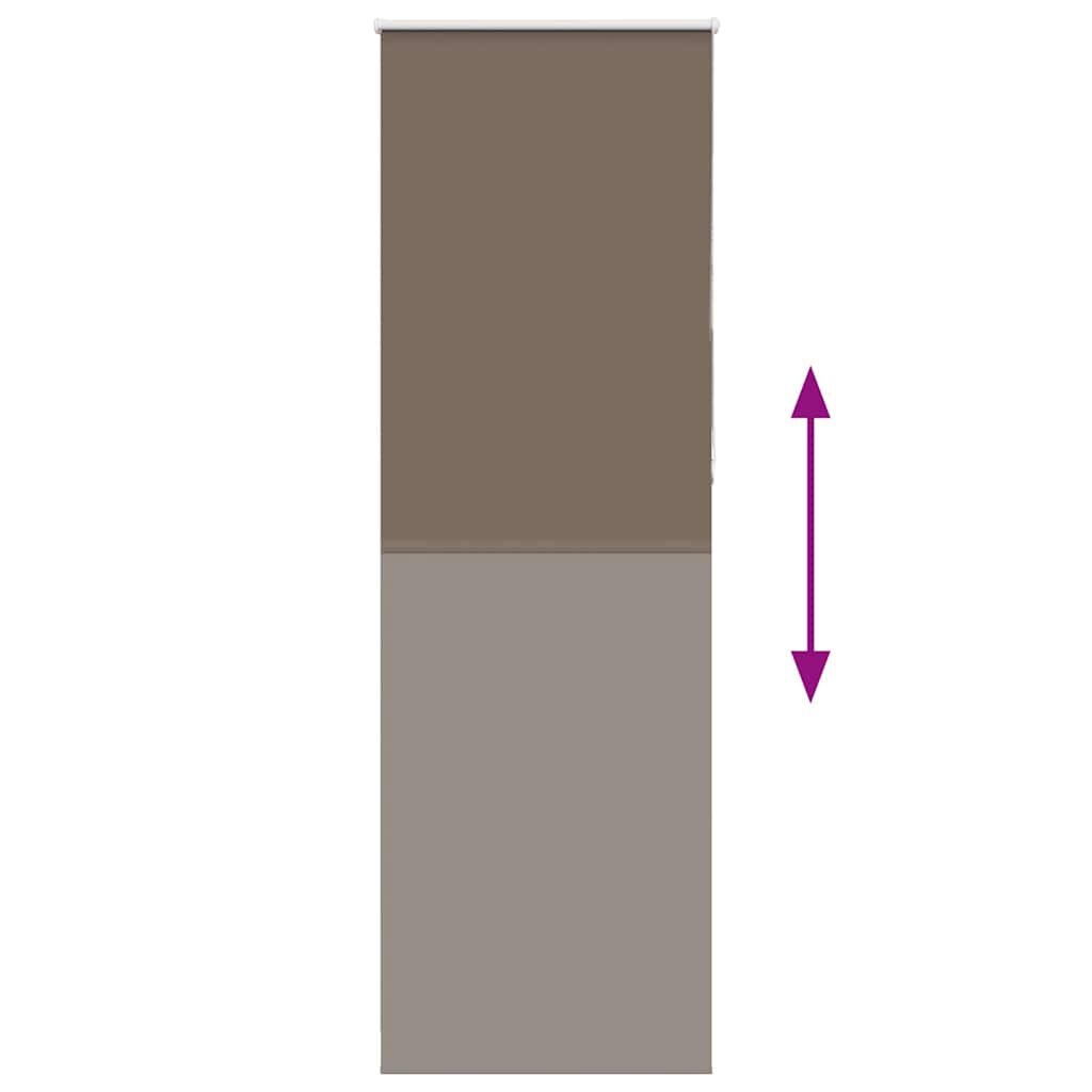 Rolgordijn Verduisterend Koffie 80x230cm - 35% Korting!