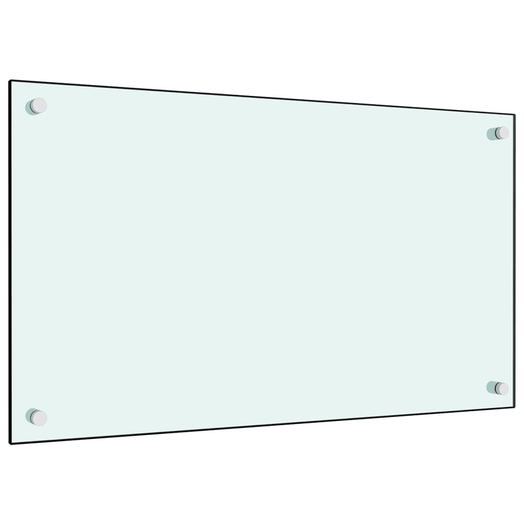 VidaXL Keuken Spatscherm 70x40 Wit - 35% Korting!