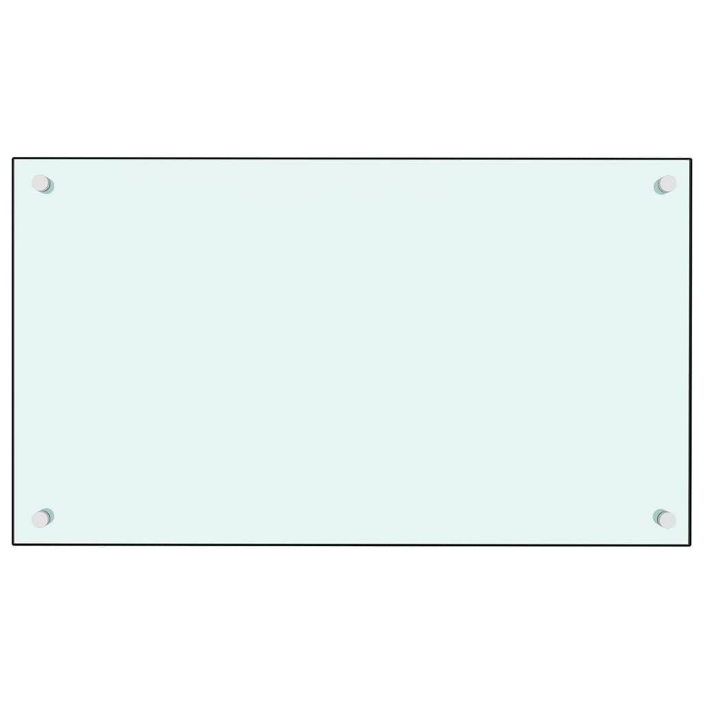 VidaXL Keuken Spatscherm 70x40 Wit - 35% Korting!