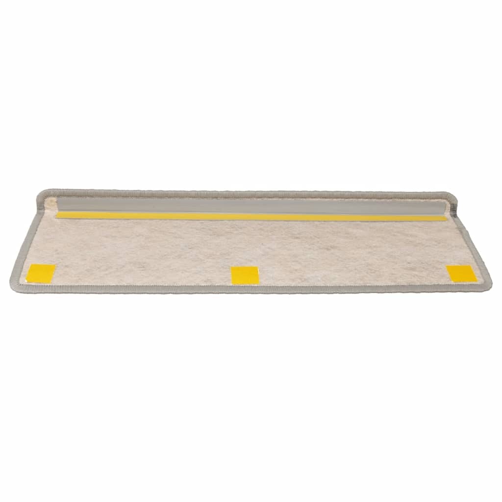 vidaXL Trapmatten (15 st) Sisal Zilver - 35% Korting!