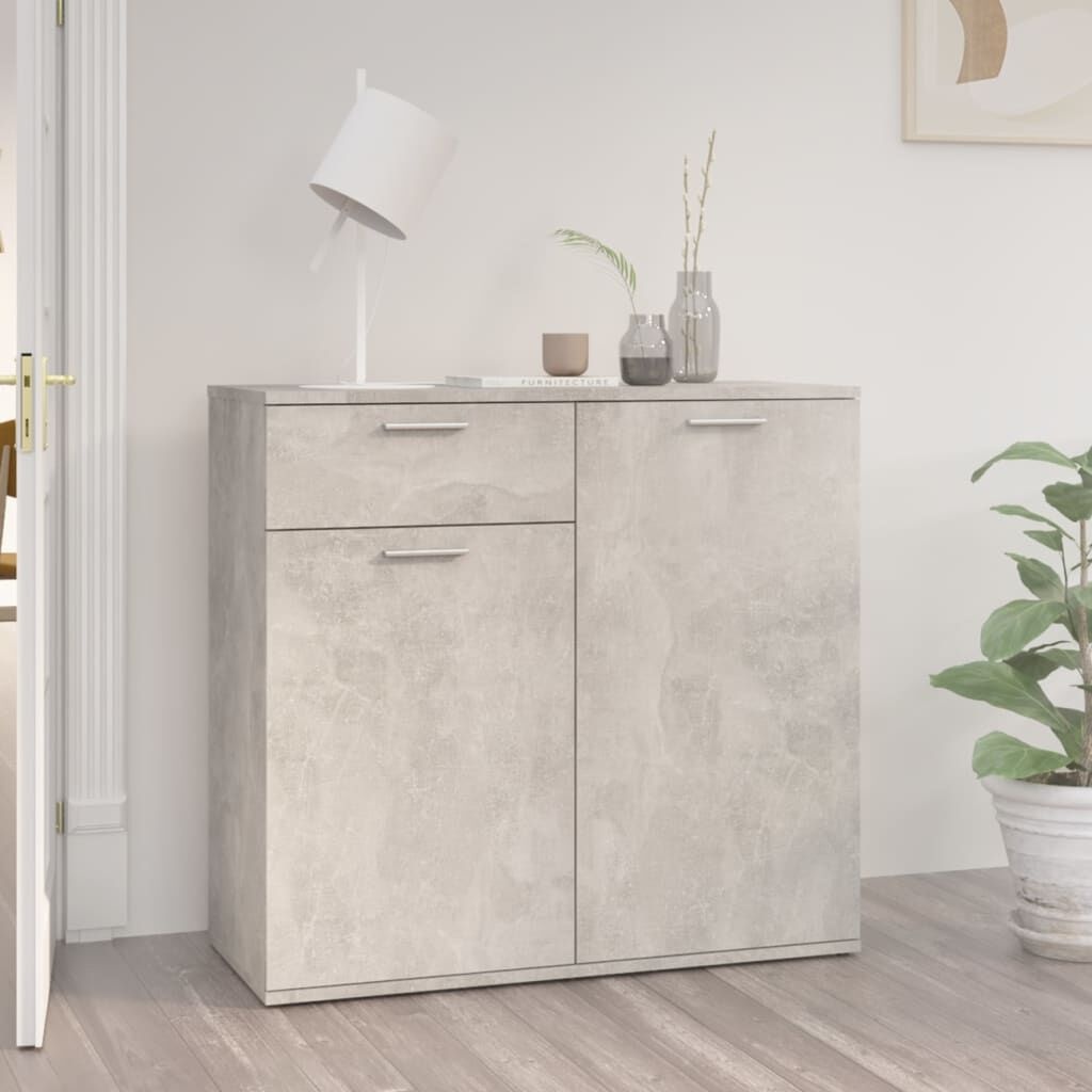 Dressoir Betongrijs 80cm - 35% Korting! Zo Goed Als Nieuw