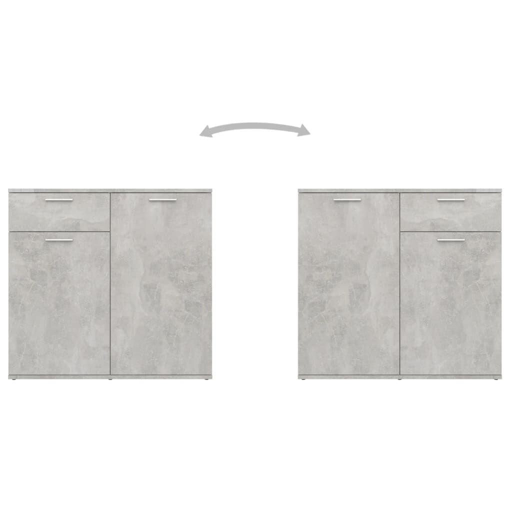 Dressoir Betongrijs 80cm - 35% Korting! Zo Goed Als Nieuw