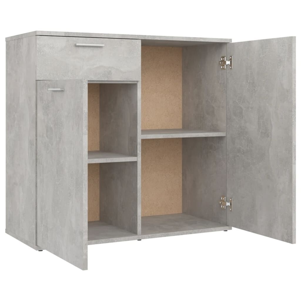 Dressoir Betongrijs 80cm - 35% Korting! Zo Goed Als Nieuw