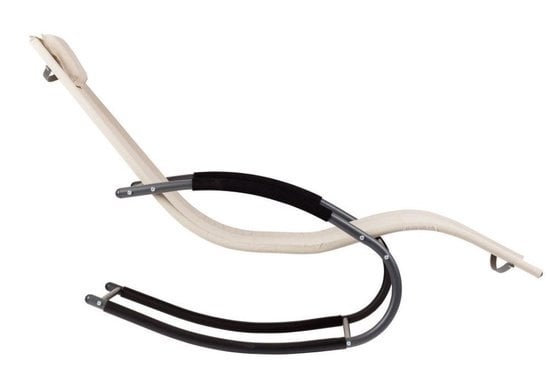 Schommel Ligstoel Tuin Beige - 50% Korting! Relaxen!