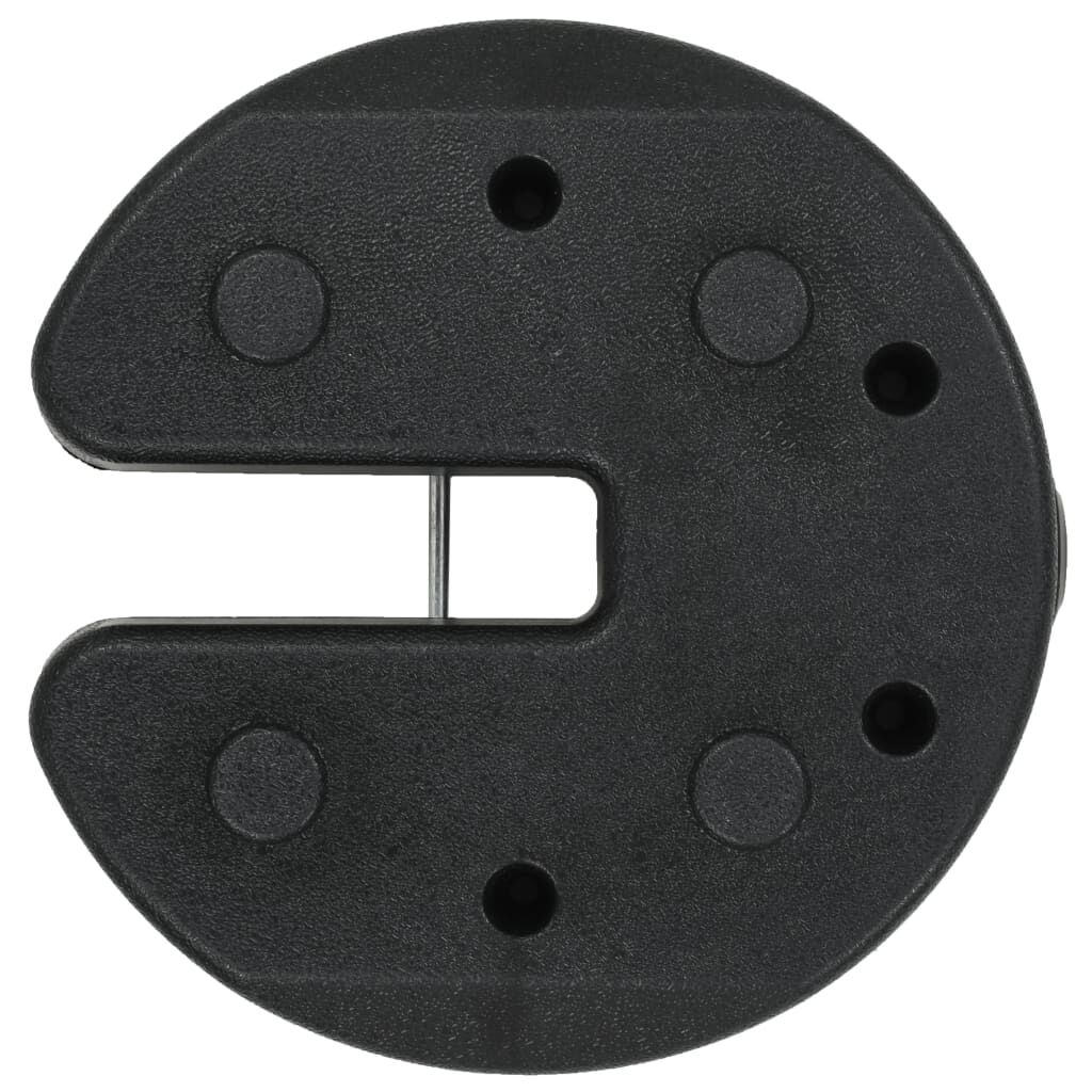 vidaXL Prieelgewichten 4 st. Zwart - 35% Korting!