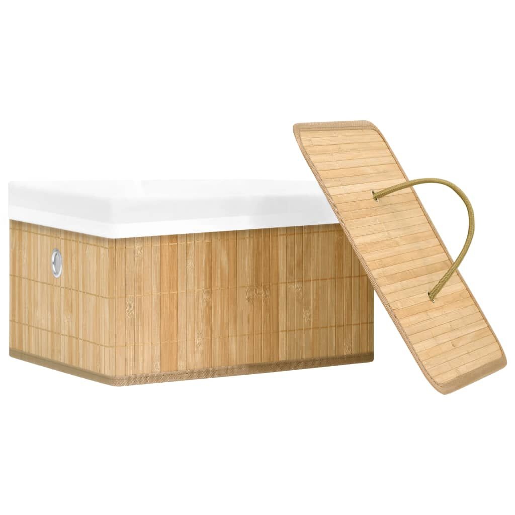 vidaXL Bamboe Opbergboxen (4 stuks) - 42% Korting!