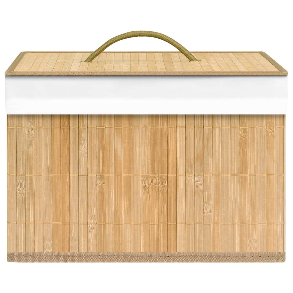 vidaXL Bamboe Opbergboxen (4 stuks) - 42% Korting!