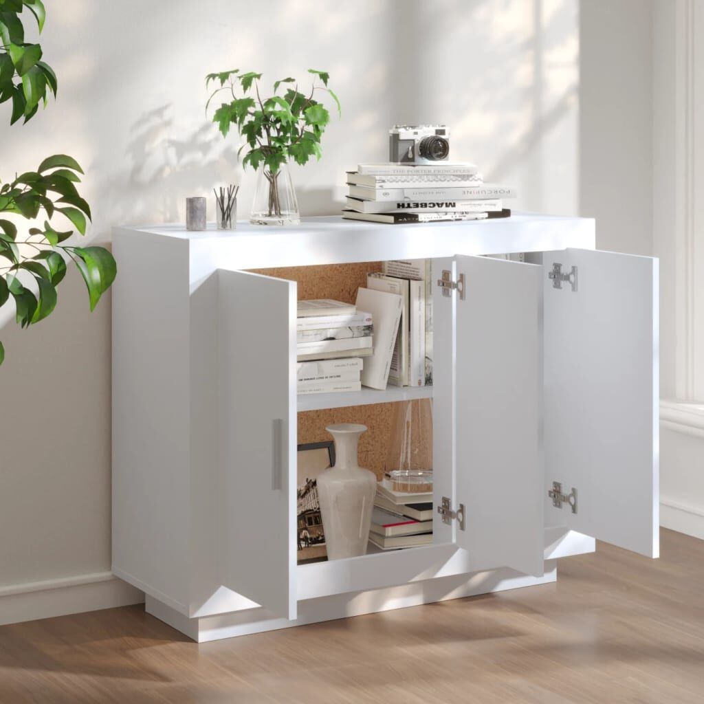 VidaXL Dressoir Wit 92cm - 41% Korting! Zo Goed Als Nieuw