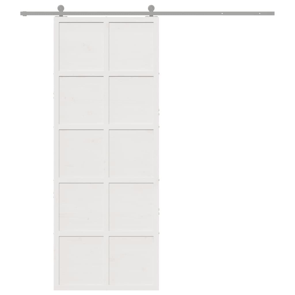 Schuifdeur Grenenhout Wit 80x208cm -55% Korting! (Barstje)