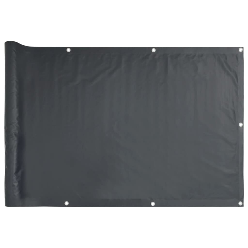 Balkonscherm Antraciet 75x300cm - 42% Korting!