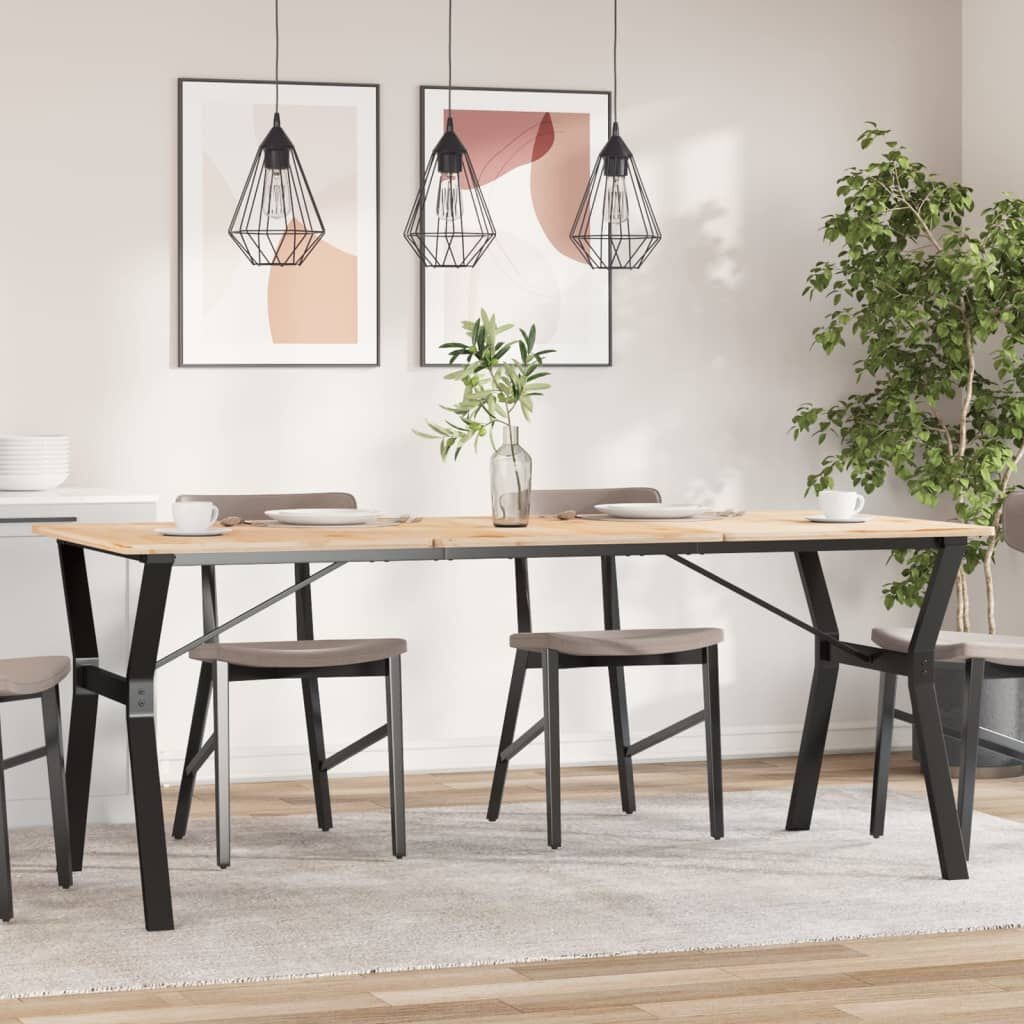 VidaXL Eettafelpoten Y-frame Gietijzer 180cm - 35% Korting!