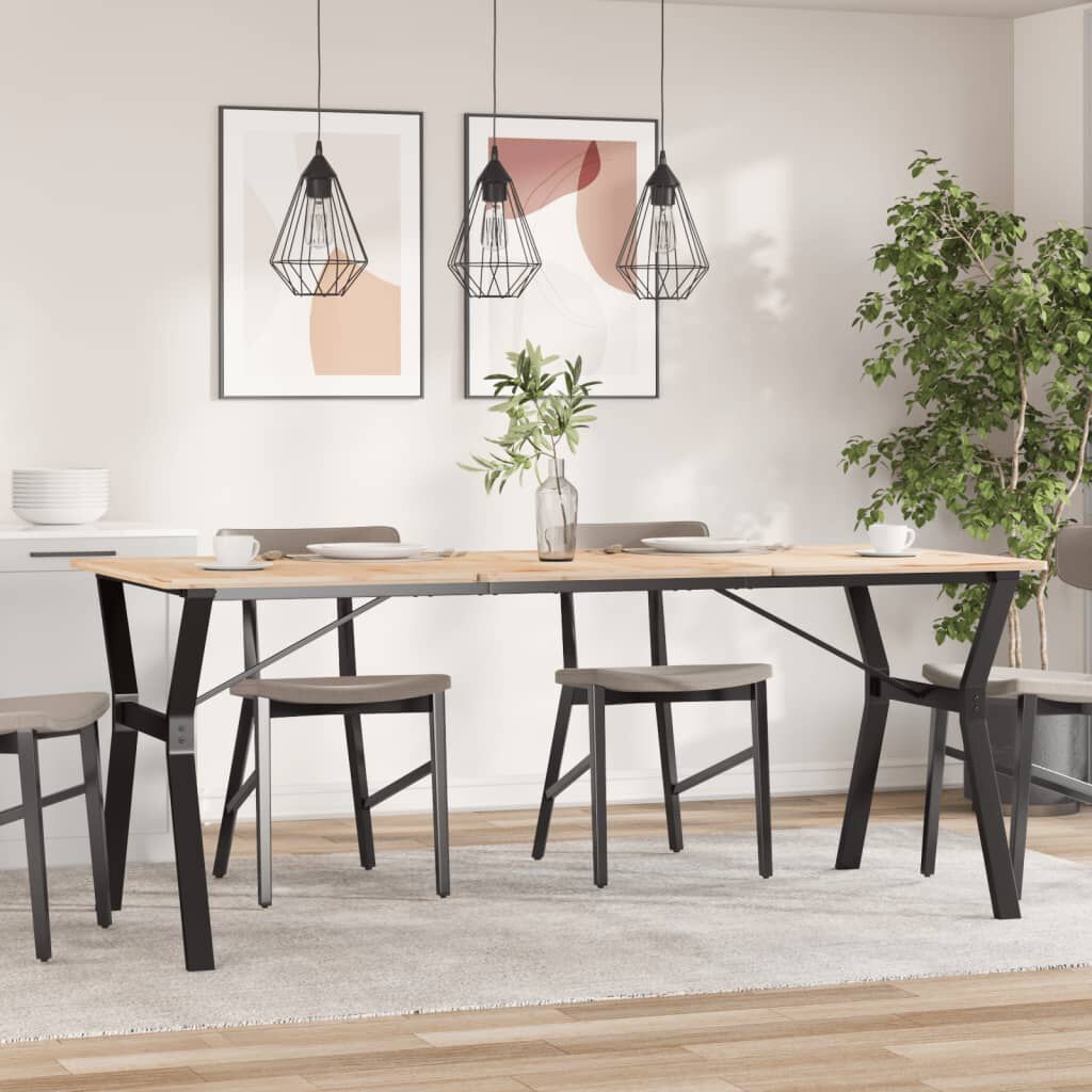 VidaXL Eettafelpoten Y-frame Gietijzer 180cm - 35% Korting!