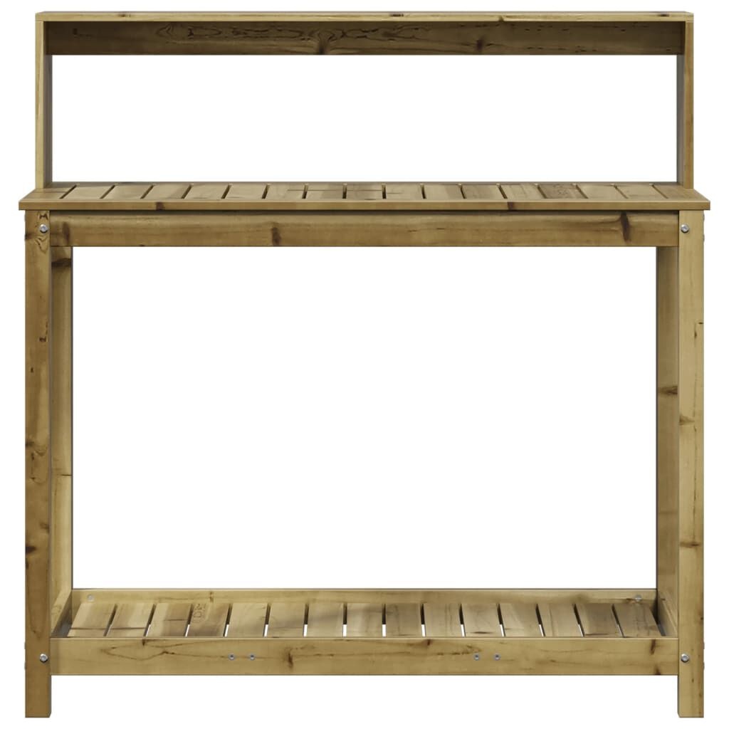 vidaXL Oppottafel Hout - 60% Korting! (Excl. Schroeven)