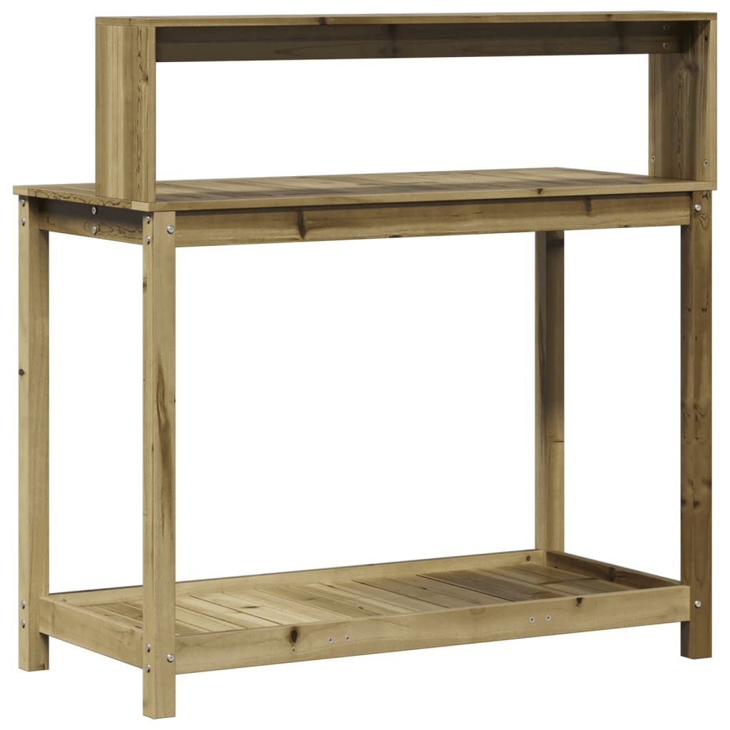 vidaXL Oppottafel Hout - 60% Korting! (Excl. Schroeven)