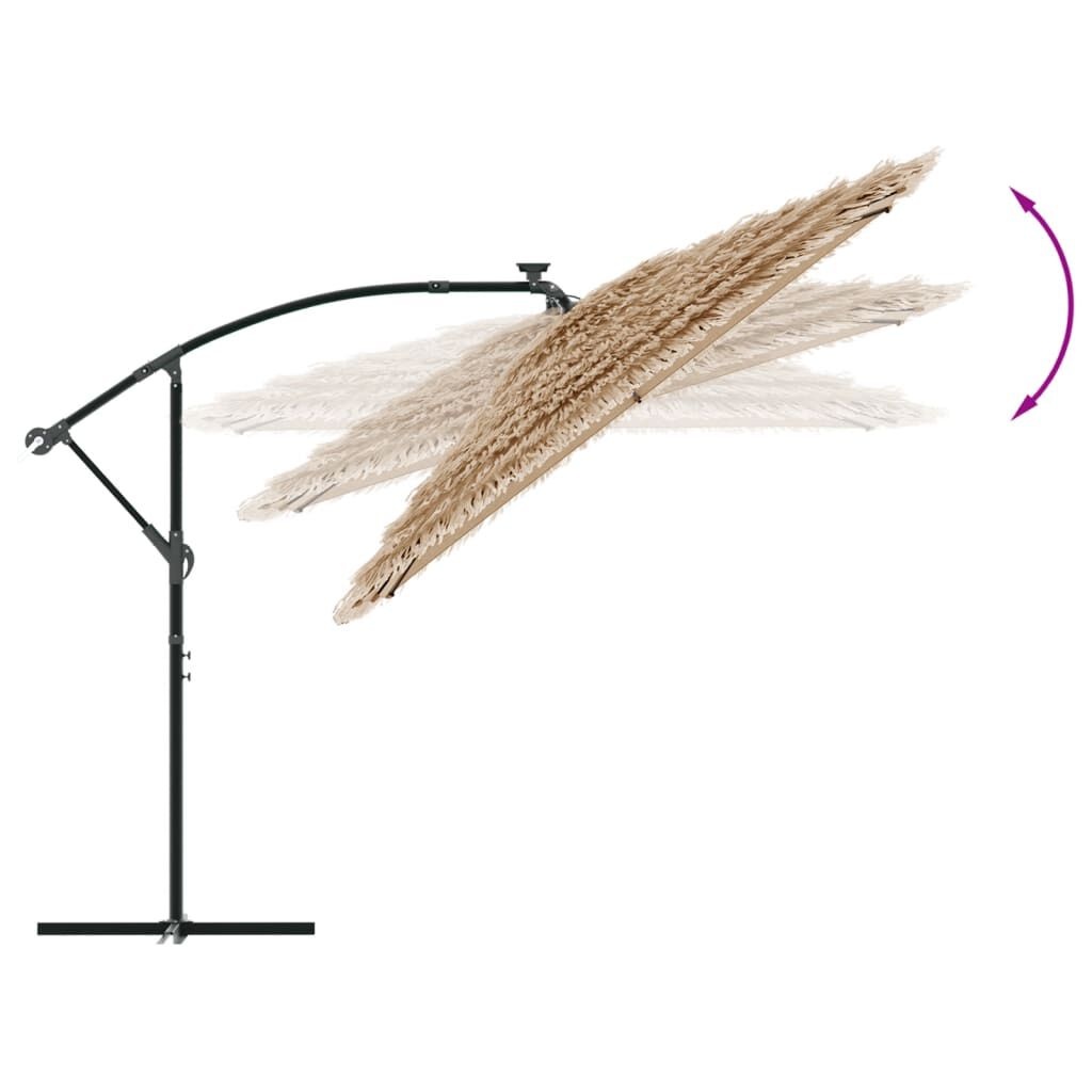 vidaXL Parasol Bruin 269x269cm - 35% Korting!