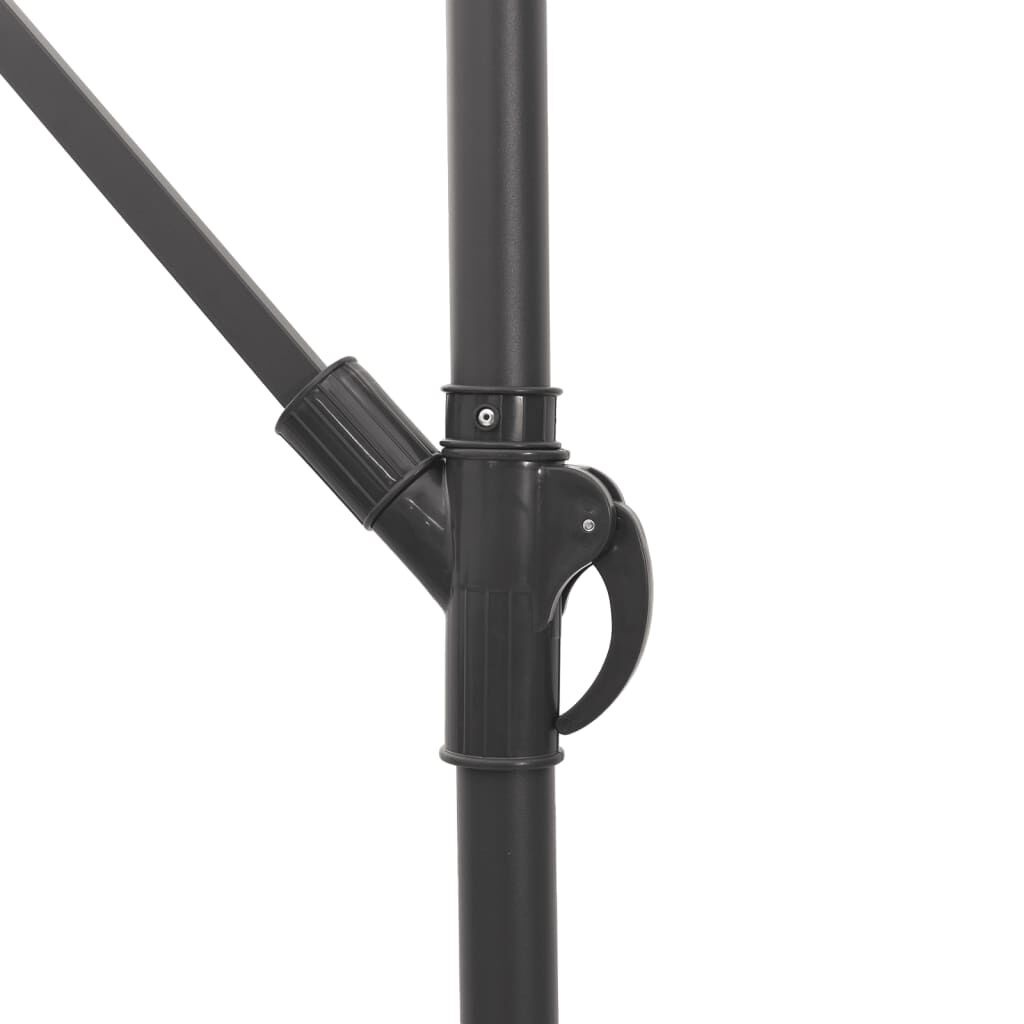 vidaXL Parasol Bruin 269x269cm - 35% Korting!