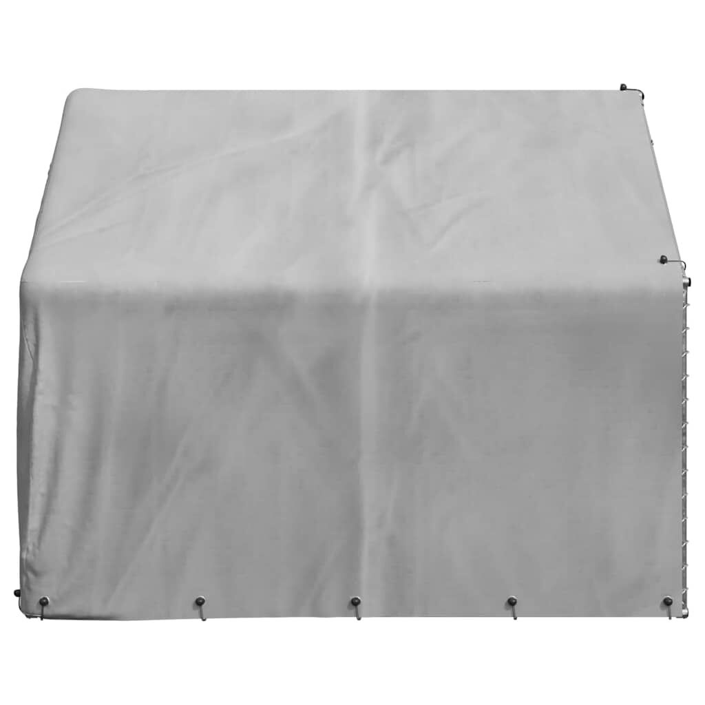 vidaXL Hondenkennel Buiten 2x2x1.5m Gegalvaniseerd - 35% Korting!