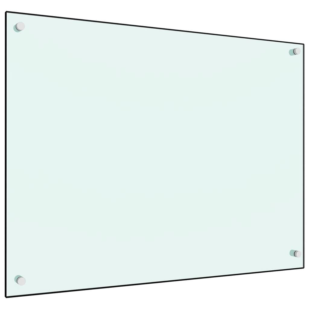 vidaXL Spatscherm Keuken Wit 80x60cm - 35% Korting! (Kleine Beschadiging)