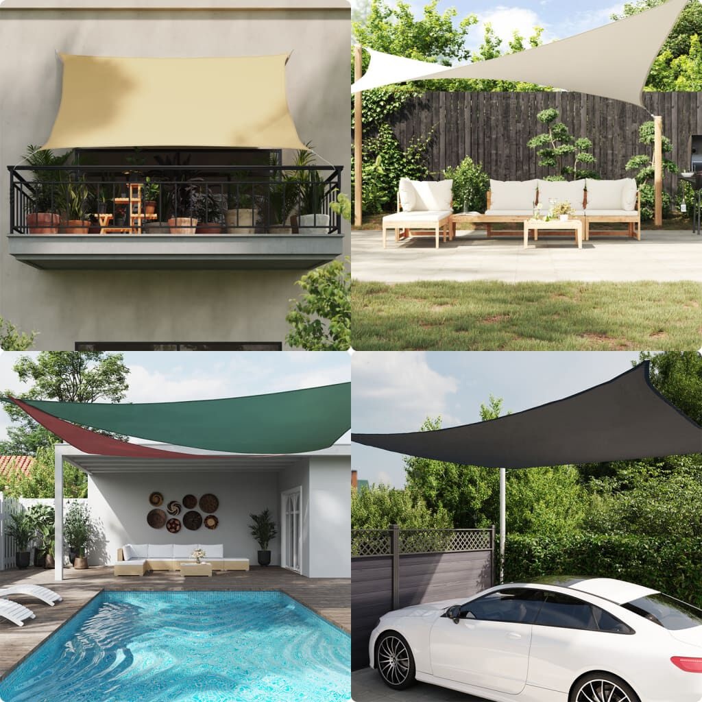 vidaXL Zonnescherm Rechthoek Taupe 2,5x4m - 35% Korting!