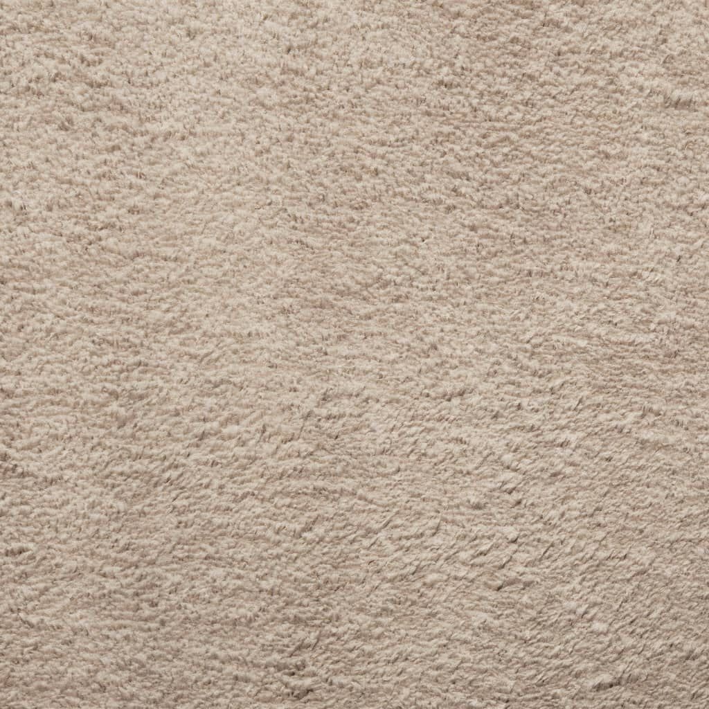 vidaXL Vloerkleed HUARTE 140x200 Zand -35%!