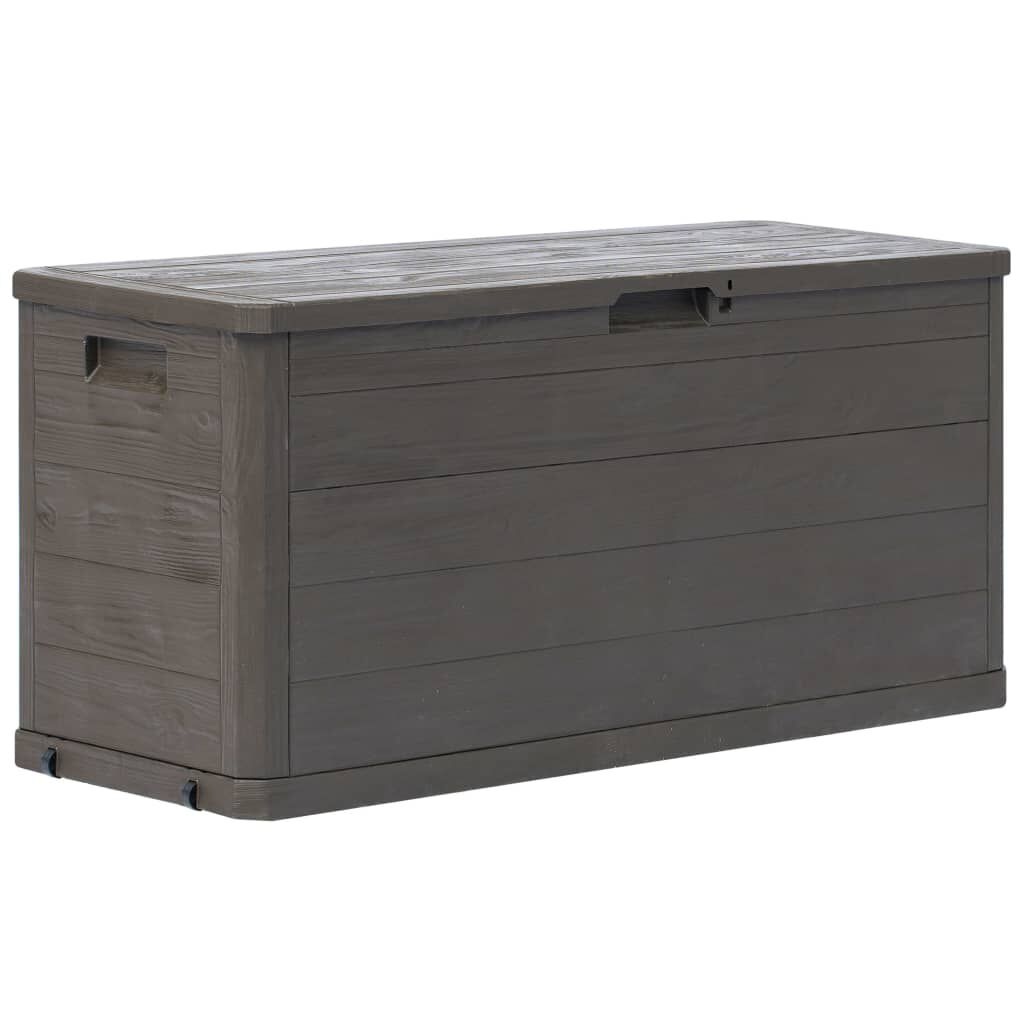 vidaXL Tuinbox 280L Bruin - 35% Korting! Geretourneerd