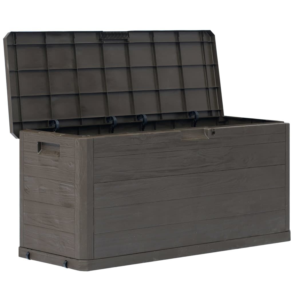 vidaXL Tuinbox 280L Bruin - 35% Korting! Geretourneerd