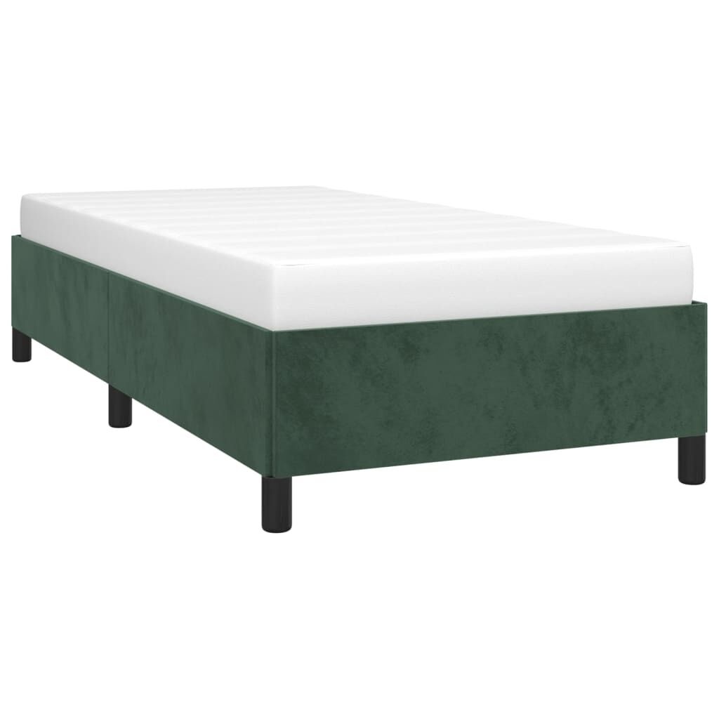 VidaXL Bedframe 90x190 Donkergroen -35% Korting! (Beschadigd)