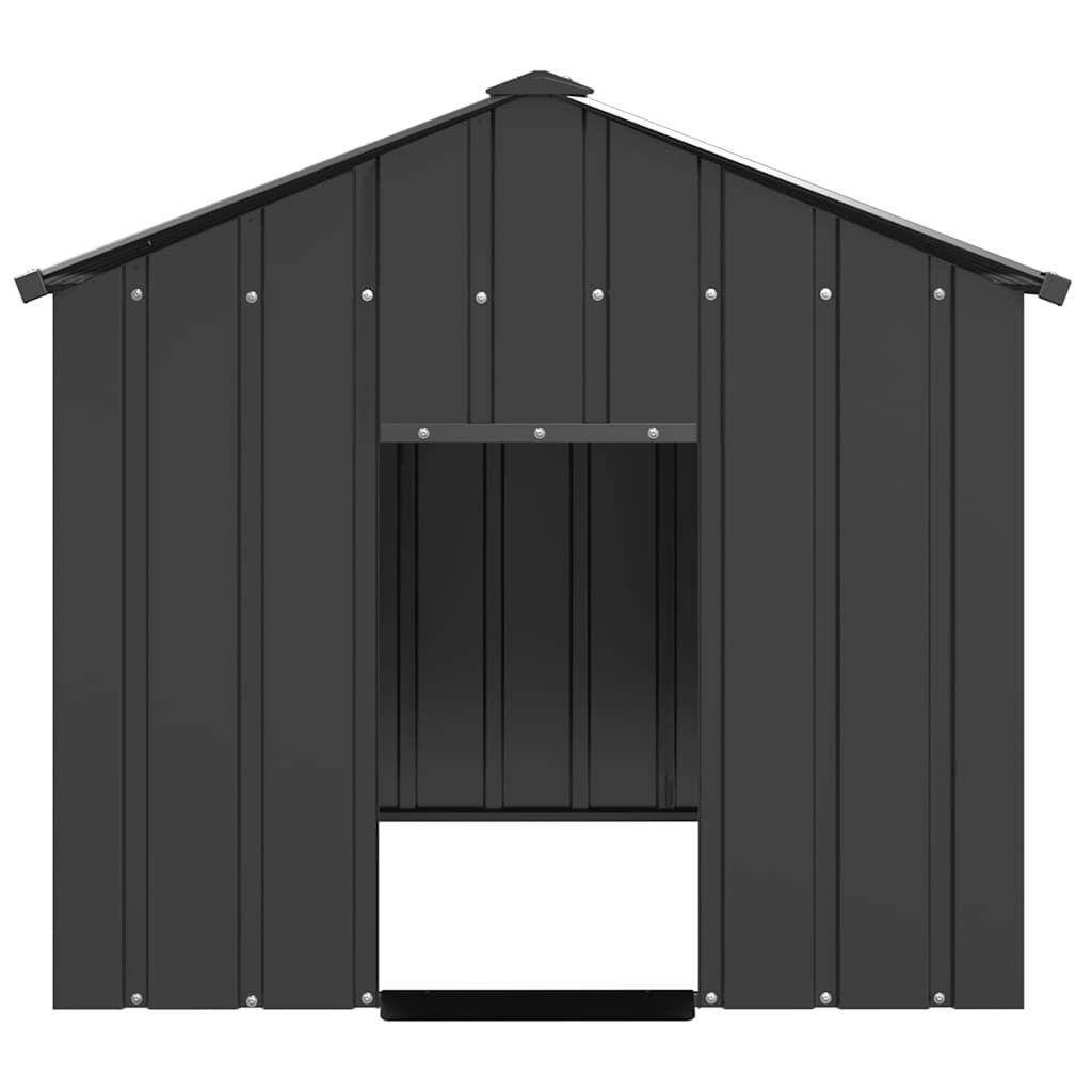 VidaXL Hondenhok Gegalvaniseerd Staal 113x153x101cm - 35% Korting!