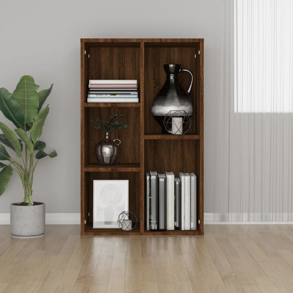 vidaXL Boekenkast/Dressoir Bruin Eiken - 35% Korting!