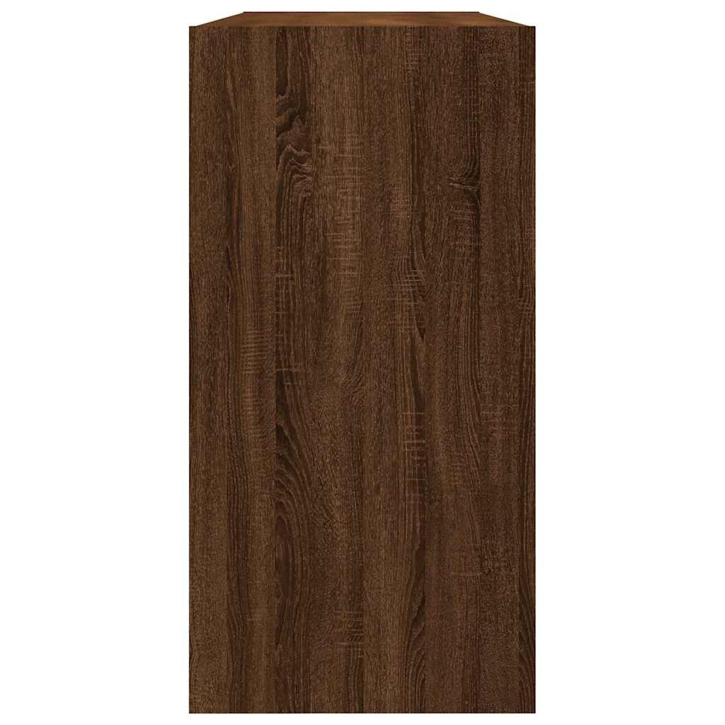 vidaXL Boekenkast/Dressoir Bruin Eiken - 35% Korting!