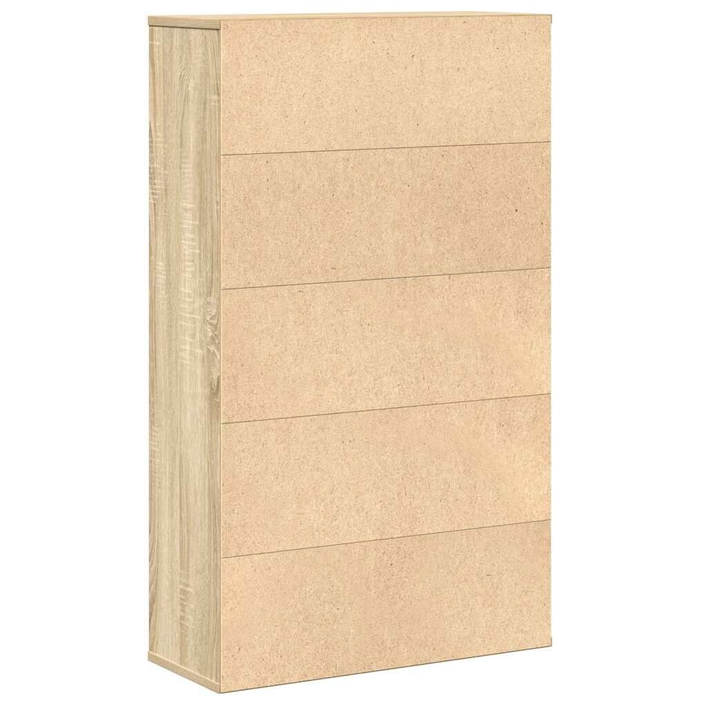 Boekenkast Sonoma Eiken - 60cm - Zo Goed Als Nieuw! -35%