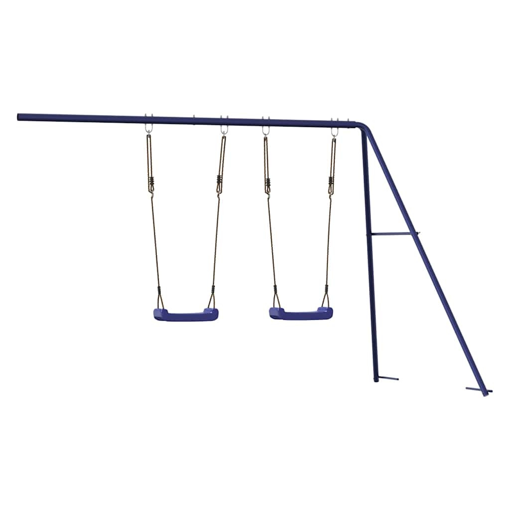 VidaXL Glijbaan & Schommels Blauw -35%! Speelplezier!