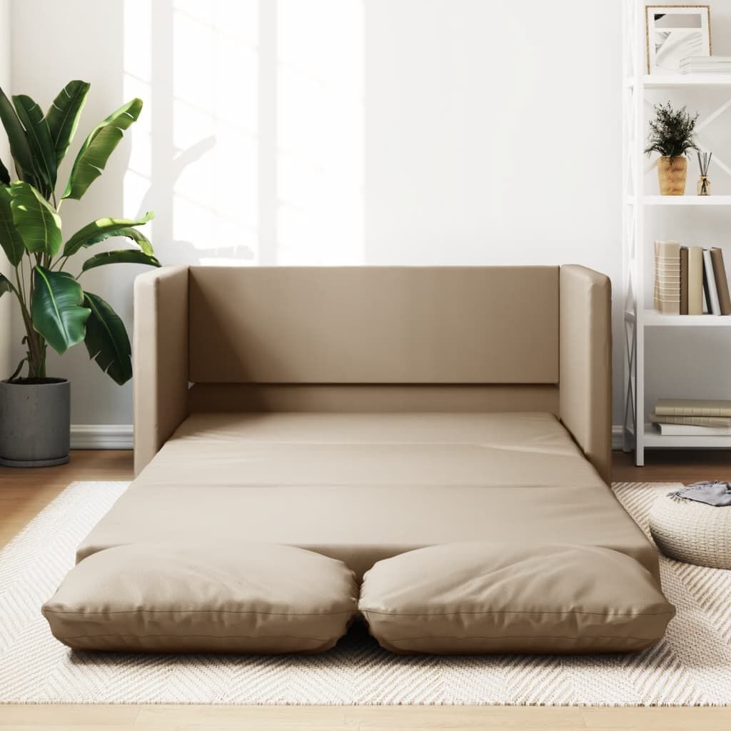 VidaXL 2-in-1 Slaapbank Cappuccino - 35% Korting!