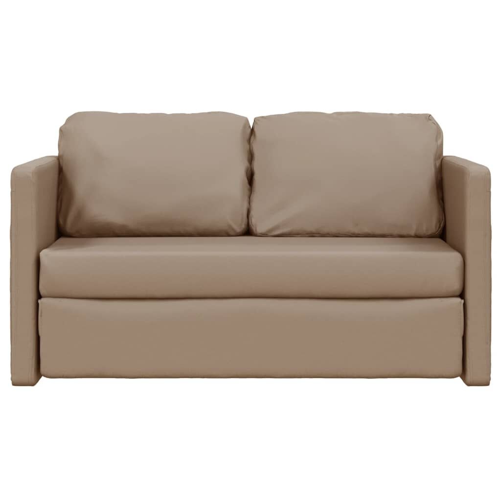 VidaXL 2-in-1 Slaapbank Cappuccino - 35% Korting!