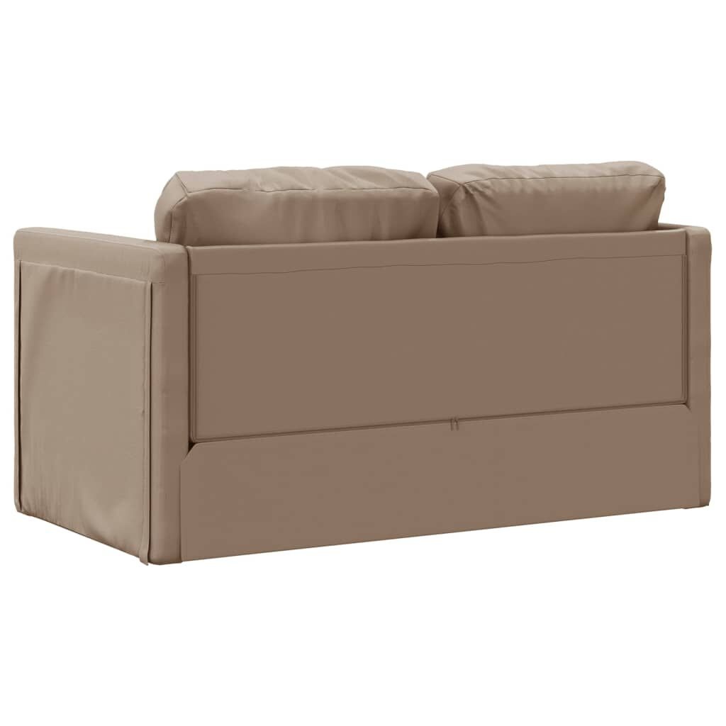 VidaXL 2-in-1 Slaapbank Cappuccino - 35% Korting!