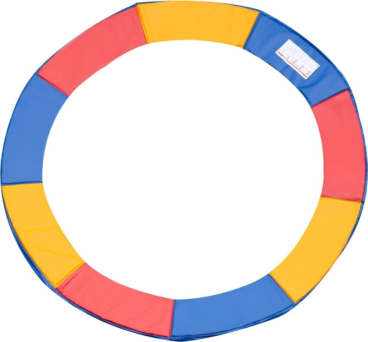 Regenboog Trampoline Rand 244cm - 60% Korting! (Beschadigd)
