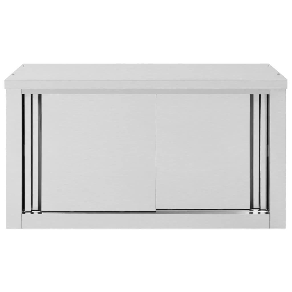 Keukenwandkast RVS 90cm - 35% Korting! (Beschadigd)