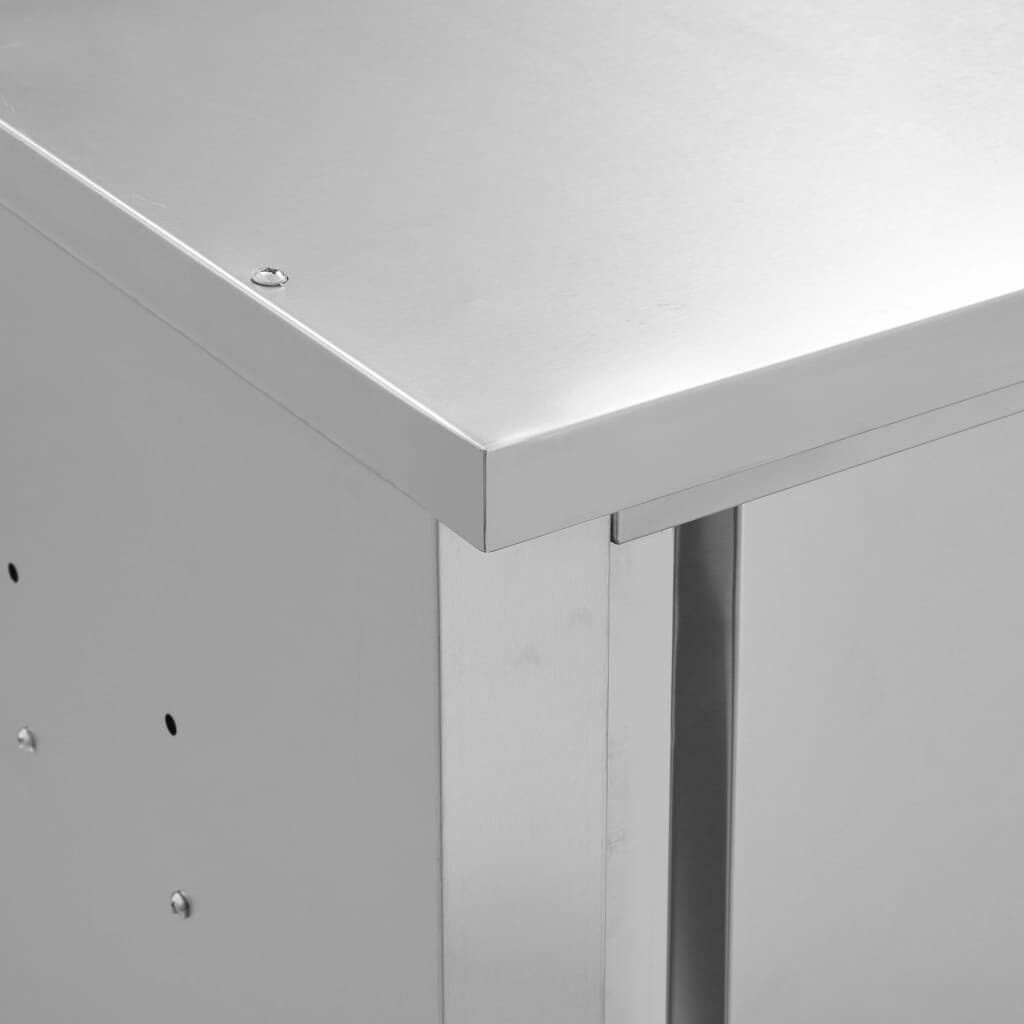 Keukenwandkast RVS 90cm - 35% Korting! (Beschadigd)