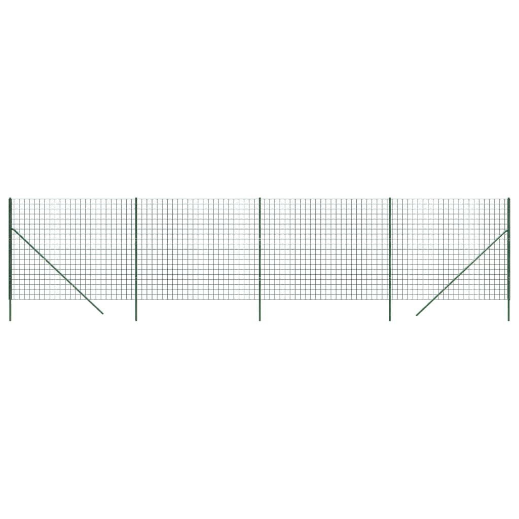 vidaXL Draadgaashek 2,2x10m groen -35% korting!
