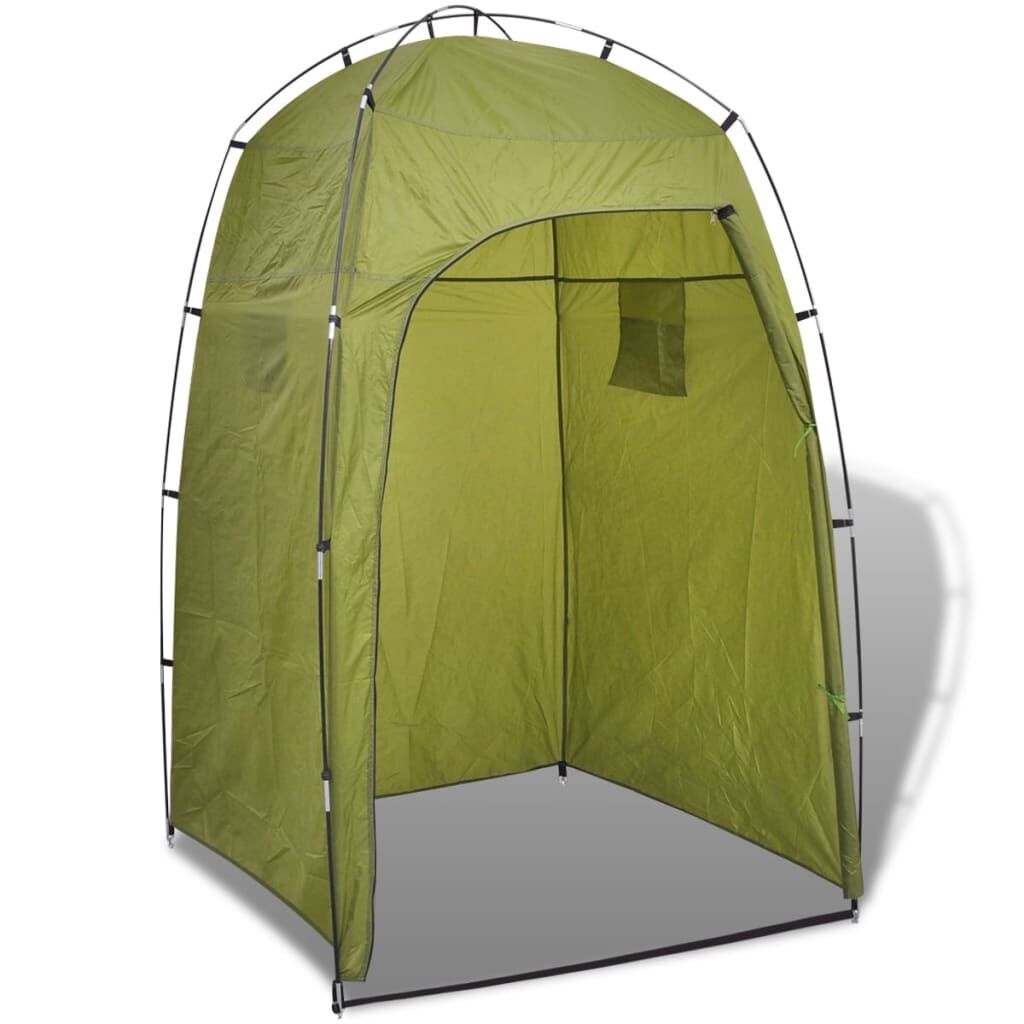 vidaXL Douche-/Omkleedtent Groen - 35% Korting!