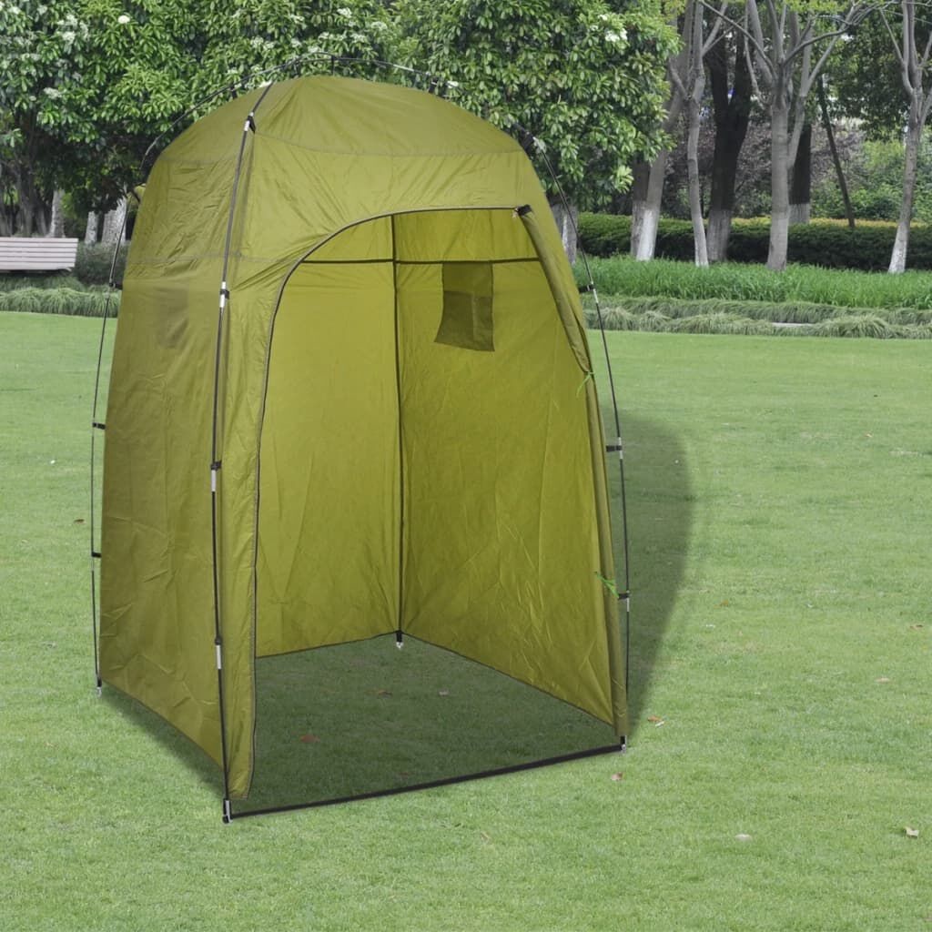 vidaXL Douche-/Omkleedtent Groen - 35% Korting!