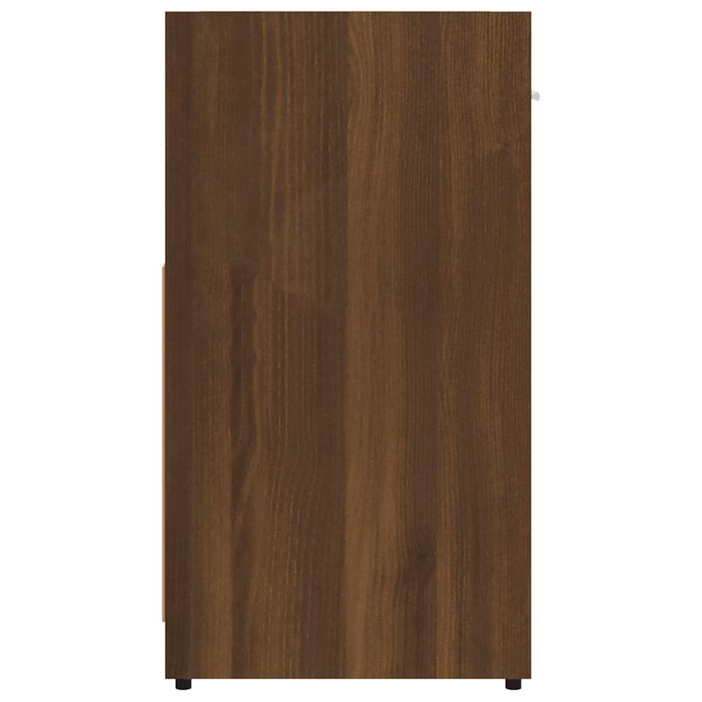 vidaXL Badkamerkast Bruin Eiken 60cm -35% Korting!